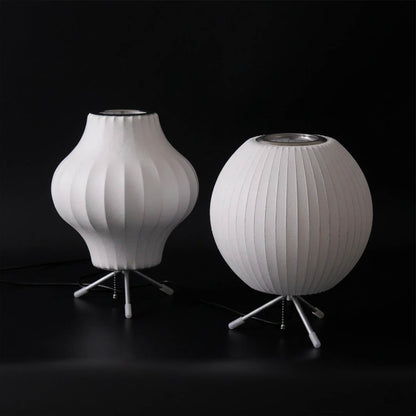 Astrid Tripod Silk Table Lamp