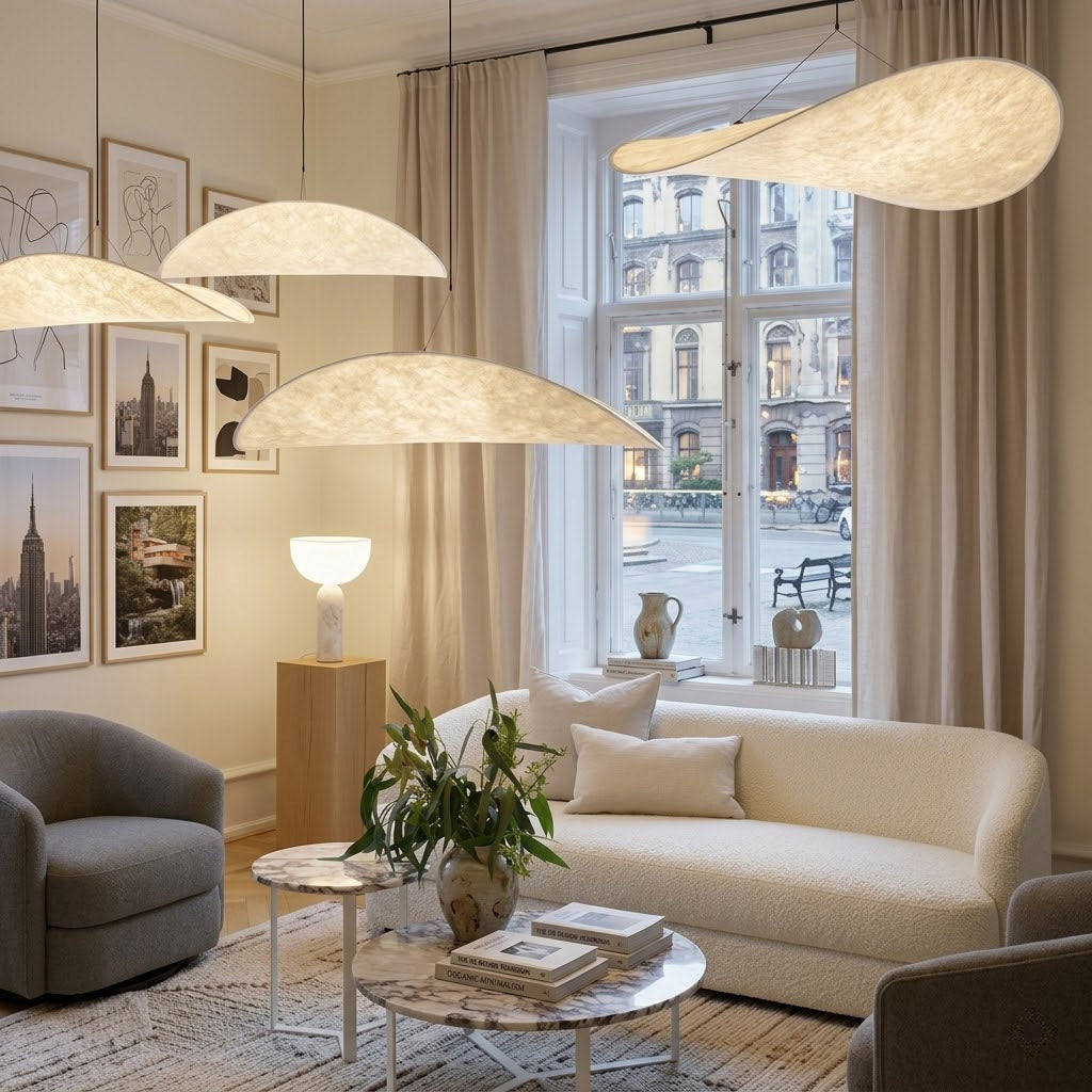 Aura Disc Pendant Light