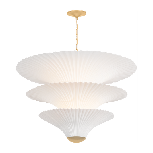 Bellarose Pleated Paper Chandelier