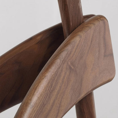 Cygnus Wood & Silk Floor Lamp