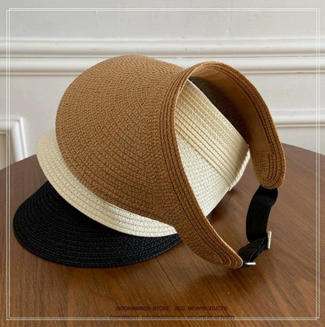 Elegant Straw Outdoor Sun Hat