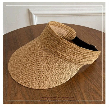 Elegant Straw Outdoor Sun Hat