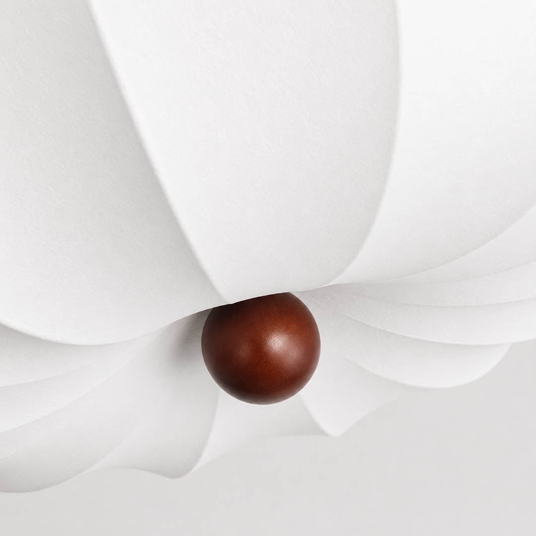 Fiora Silk Pleated Cloud Ceiling Lamp