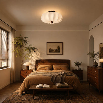Fiora Silk Pleated Cloud Ceiling Lamp