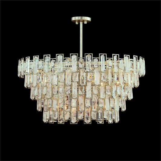 Imperia Occluded Crystal Chandelier