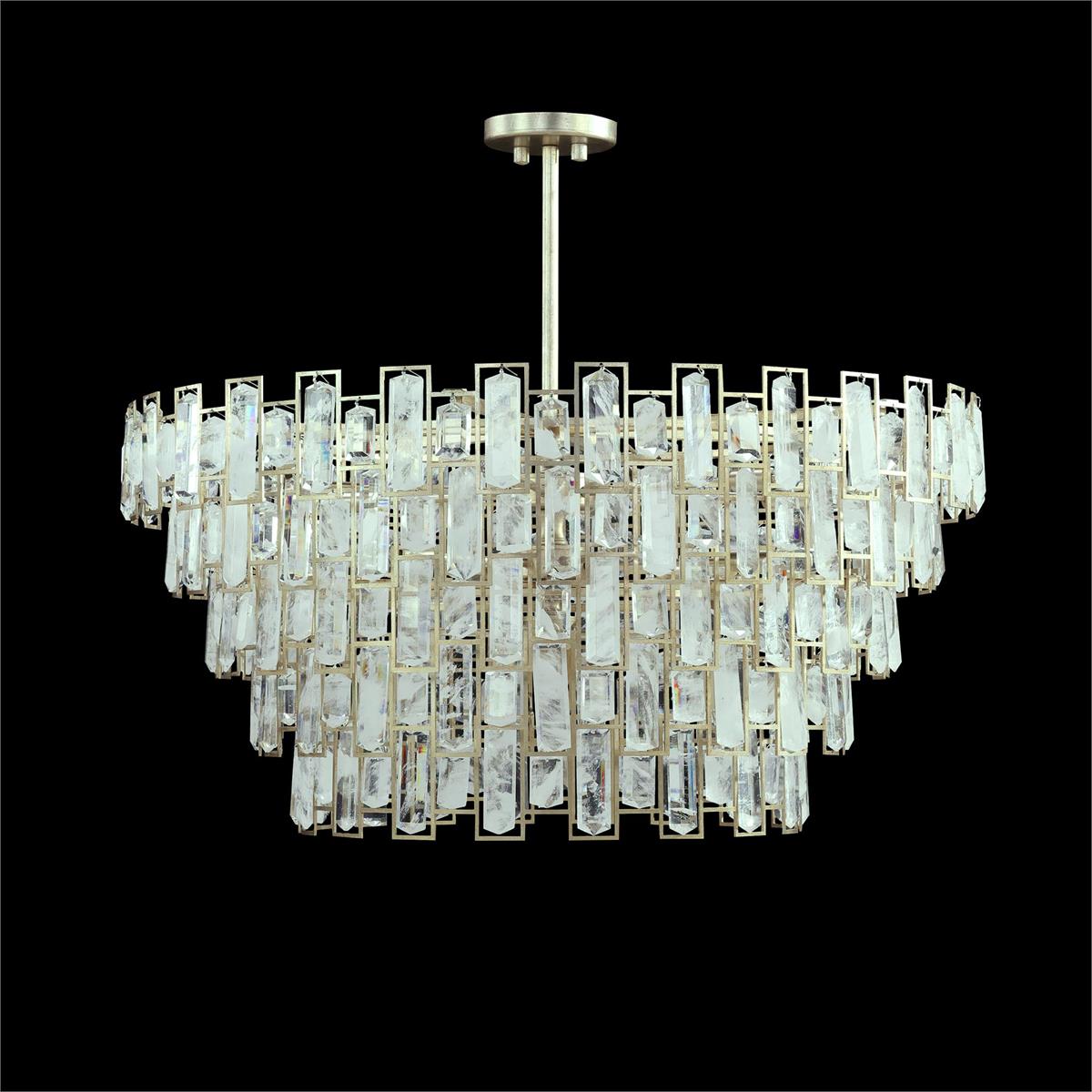 Imperia Occluded Crystal Chandelier