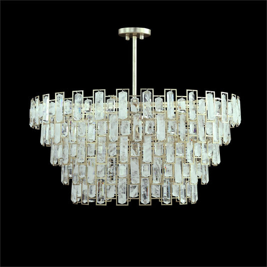 Imperia Occluded Crystal Chandelier