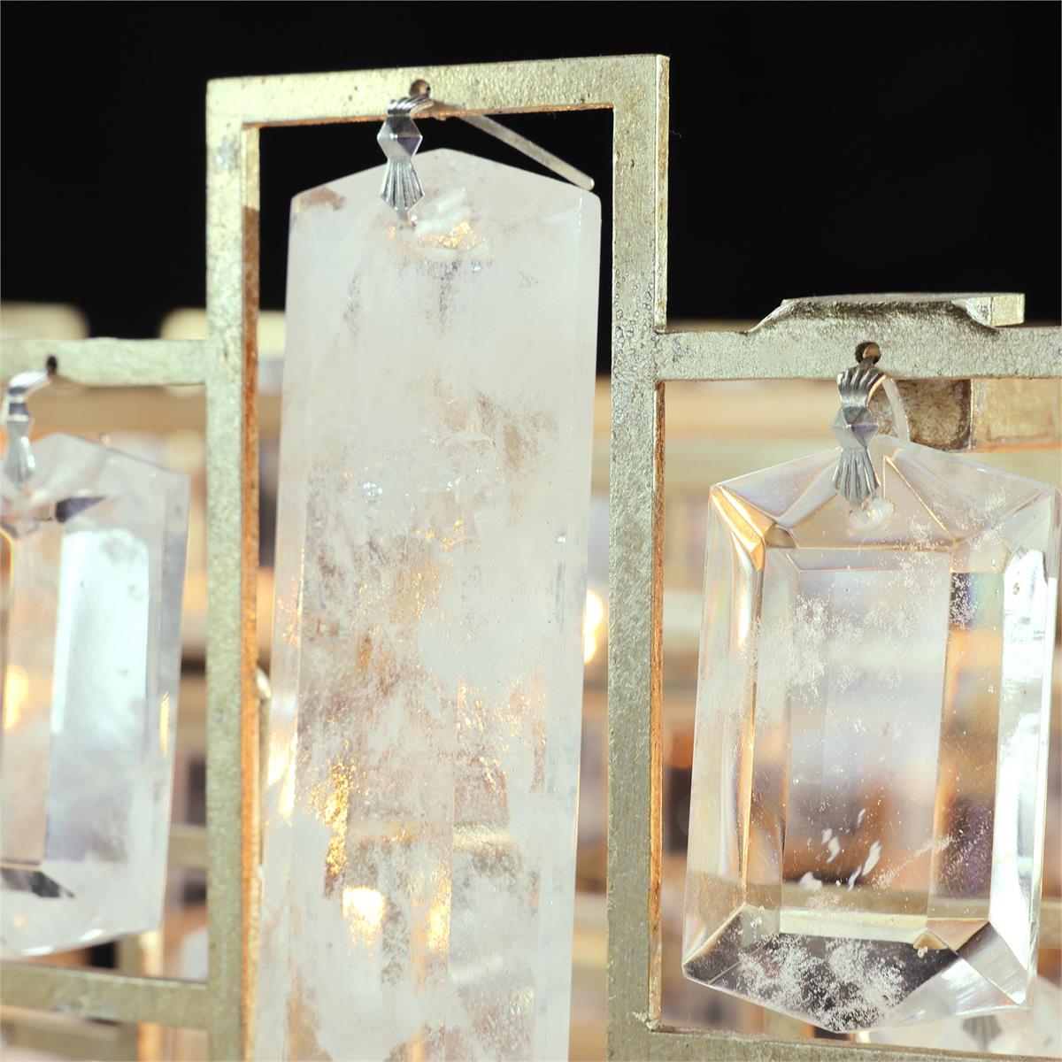 Imperia Occluded Crystal Chandelier