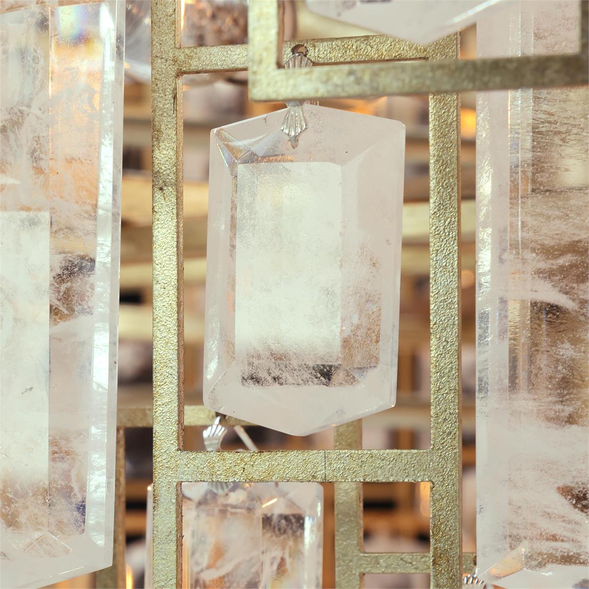 Imperia Occluded Crystal Chandelier