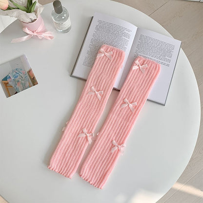 Japanese Bow Detail Cotton Socks