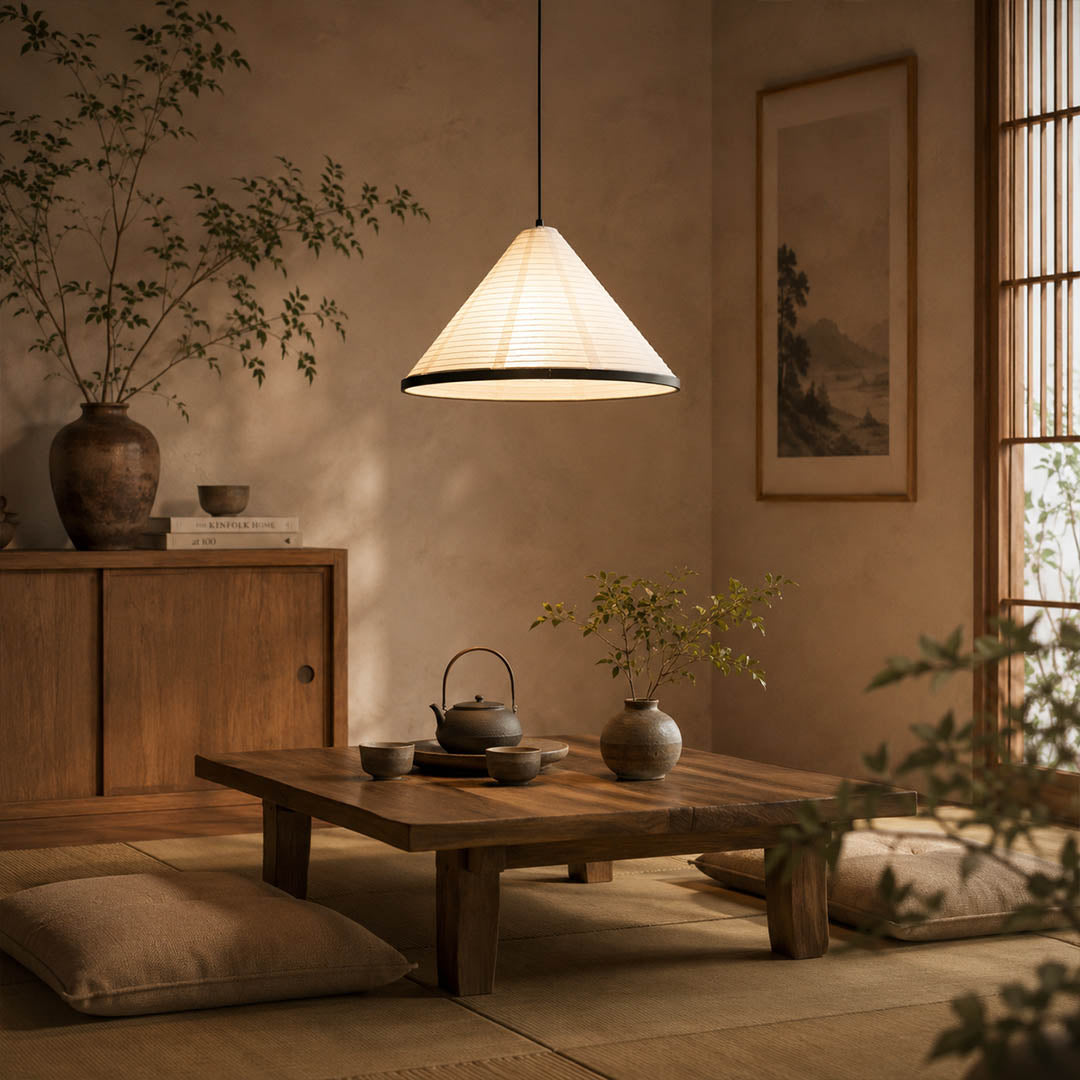 Kasa Washi Paper Pendant Light