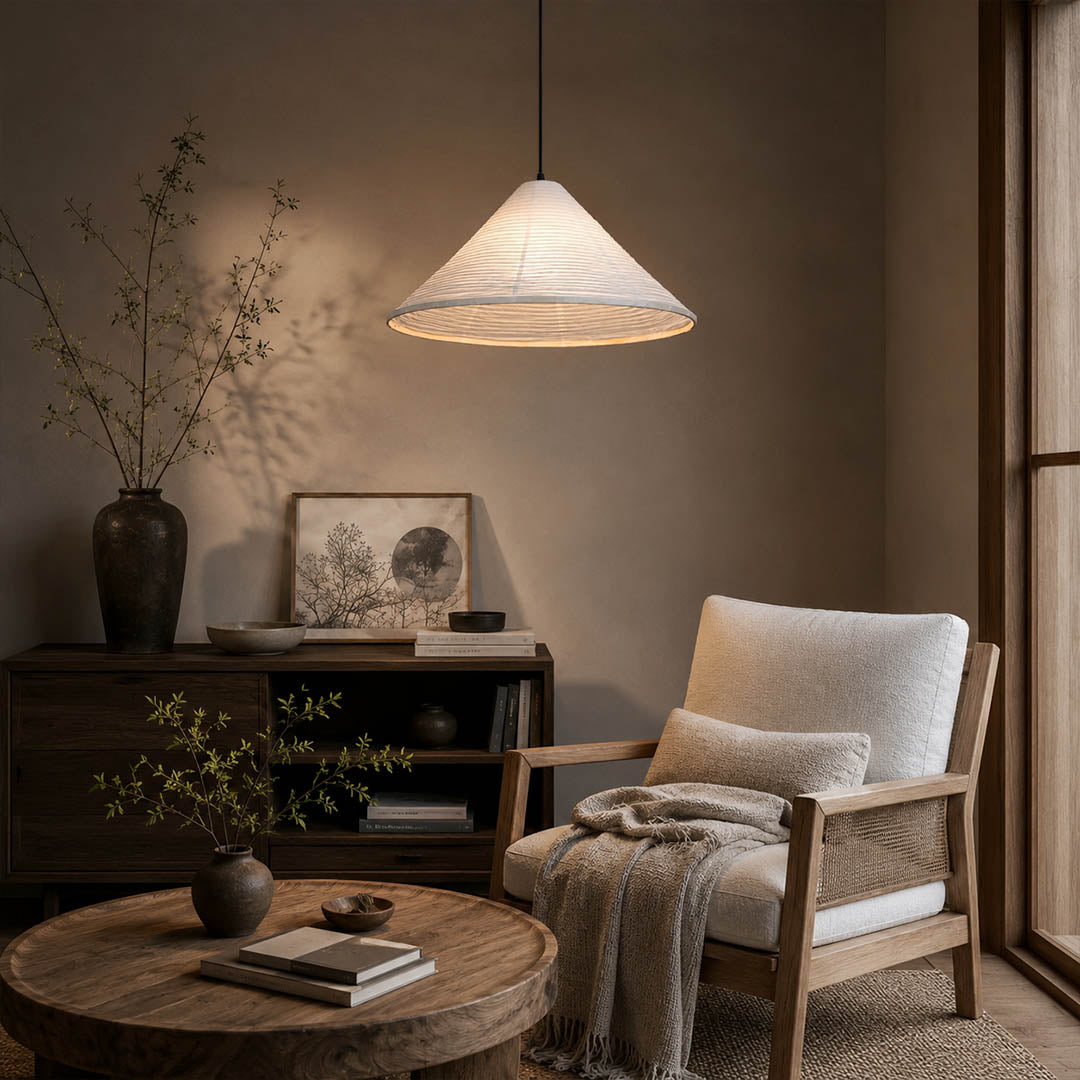 Kasa Washi Paper Pendant Light