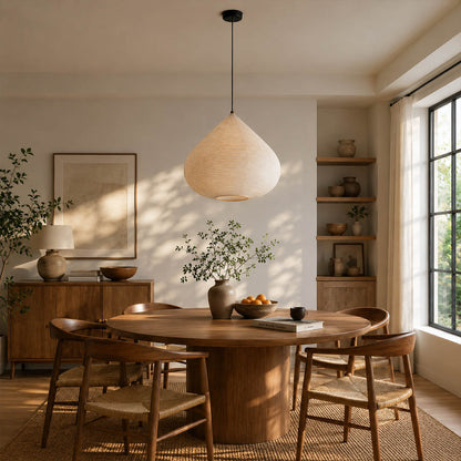 Kuri Washi Paper Pendant Light
