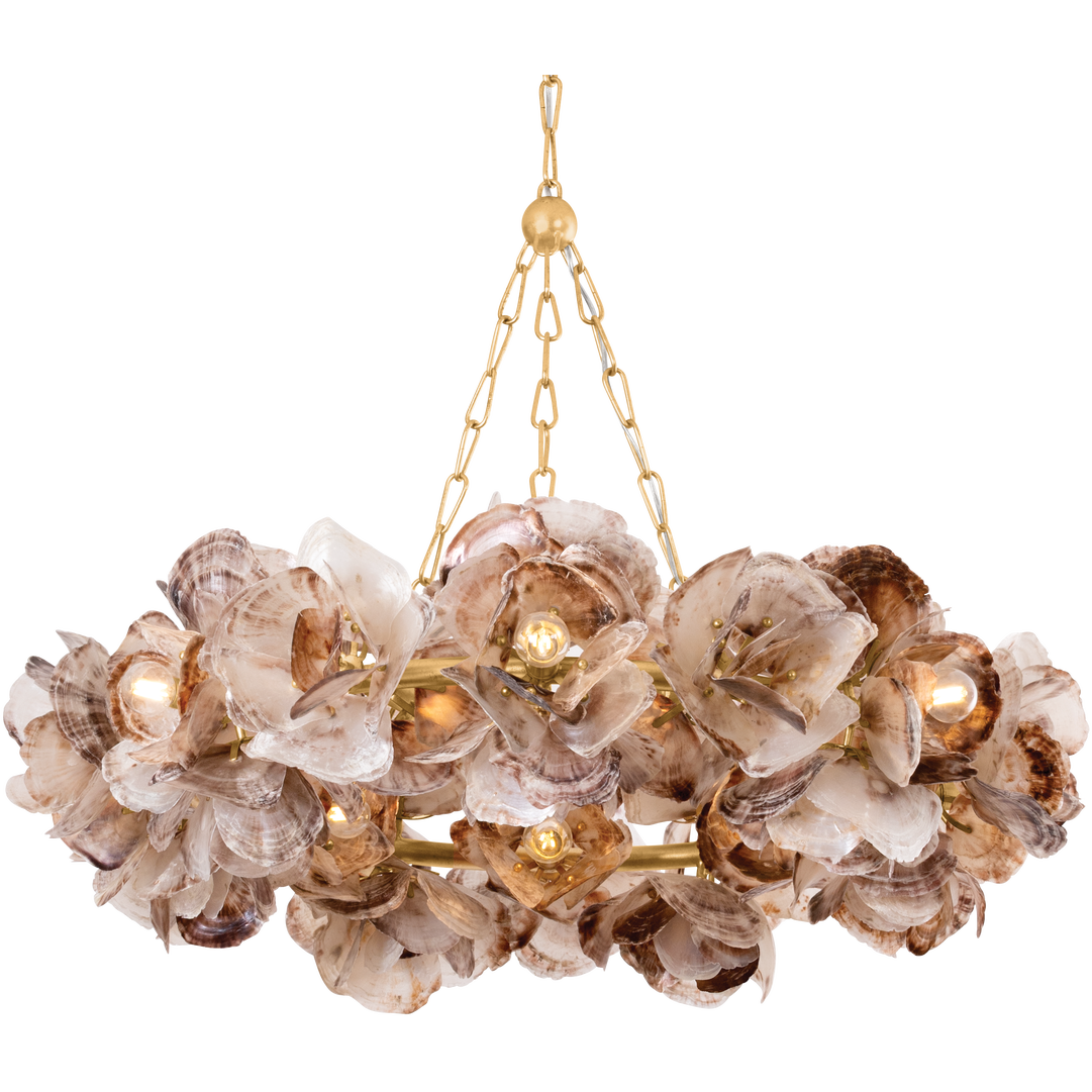 Lunara Oyster Blossom Chandelier