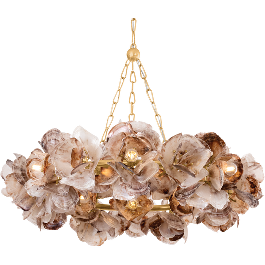 Lunara Oyster Blossom Chandelier