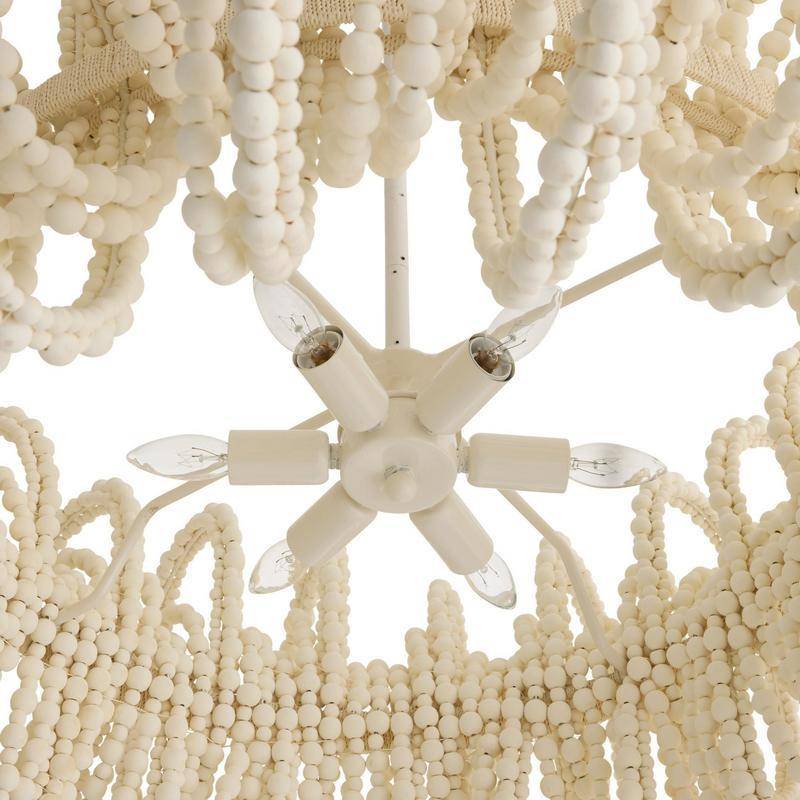 Mariselle Beaded Loop Chandelier