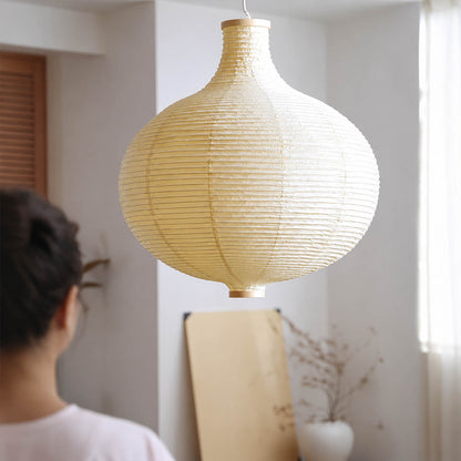 Mayu Washi Paper Pendant Light