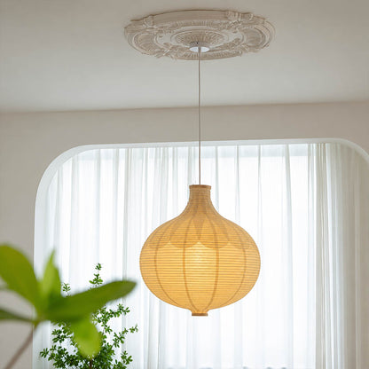 Mayu Washi Paper Pendant Light
