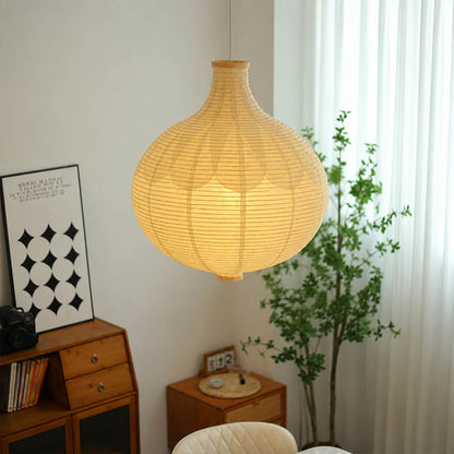 Mayu Washi Paper Pendant Light
