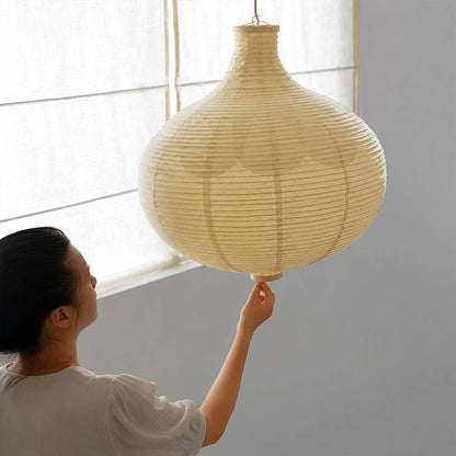 Mayu Washi Paper Pendant Light