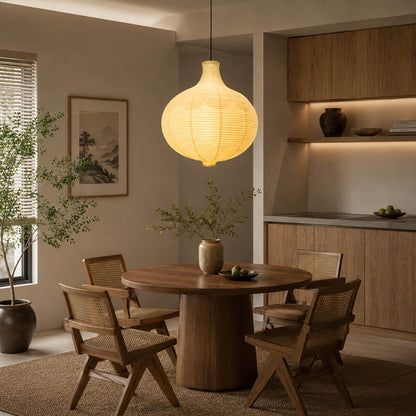 Mayu Washi Paper Pendant Light