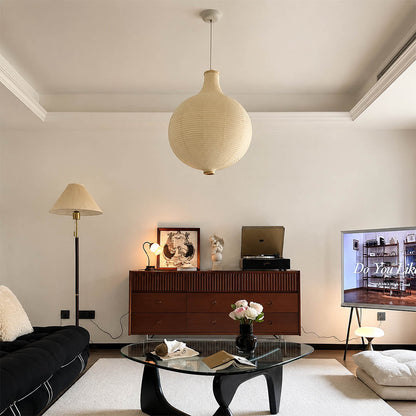 Mayu Washi Paper Pendant Light