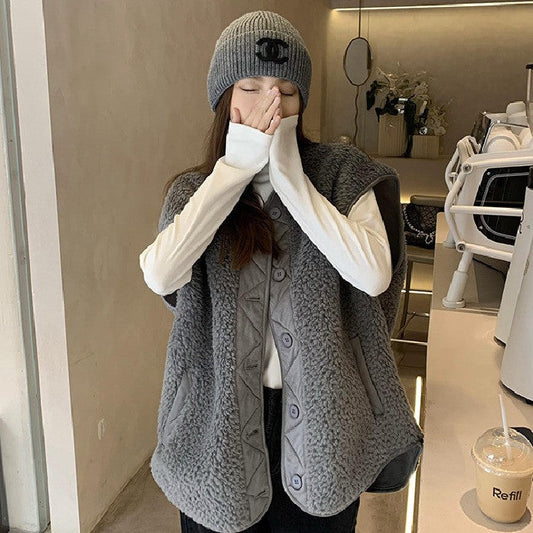 Myra Wool-Blend Vest