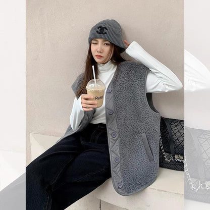Myra Wool-Blend Vest