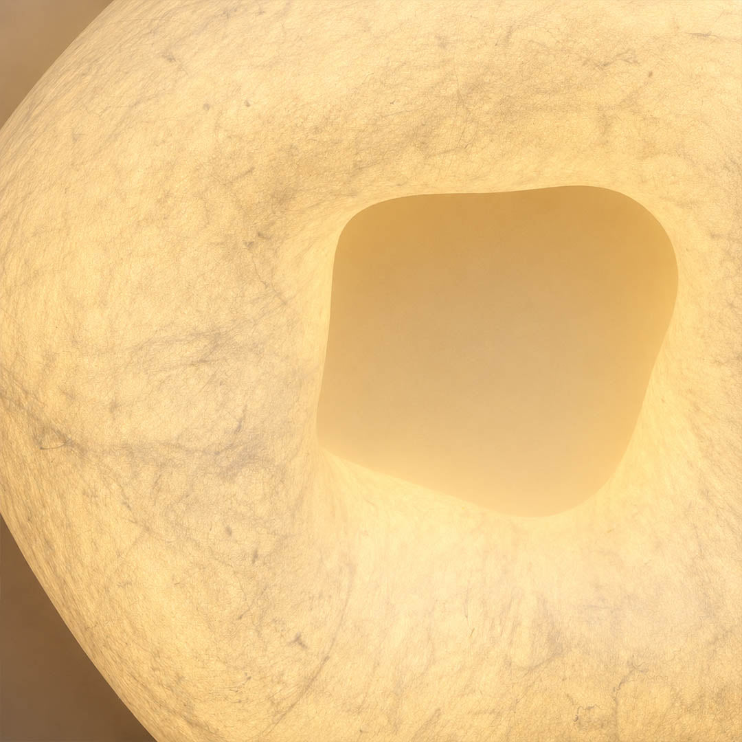 Nimbus Mulberry Silk Cloud Ceiling Lamp