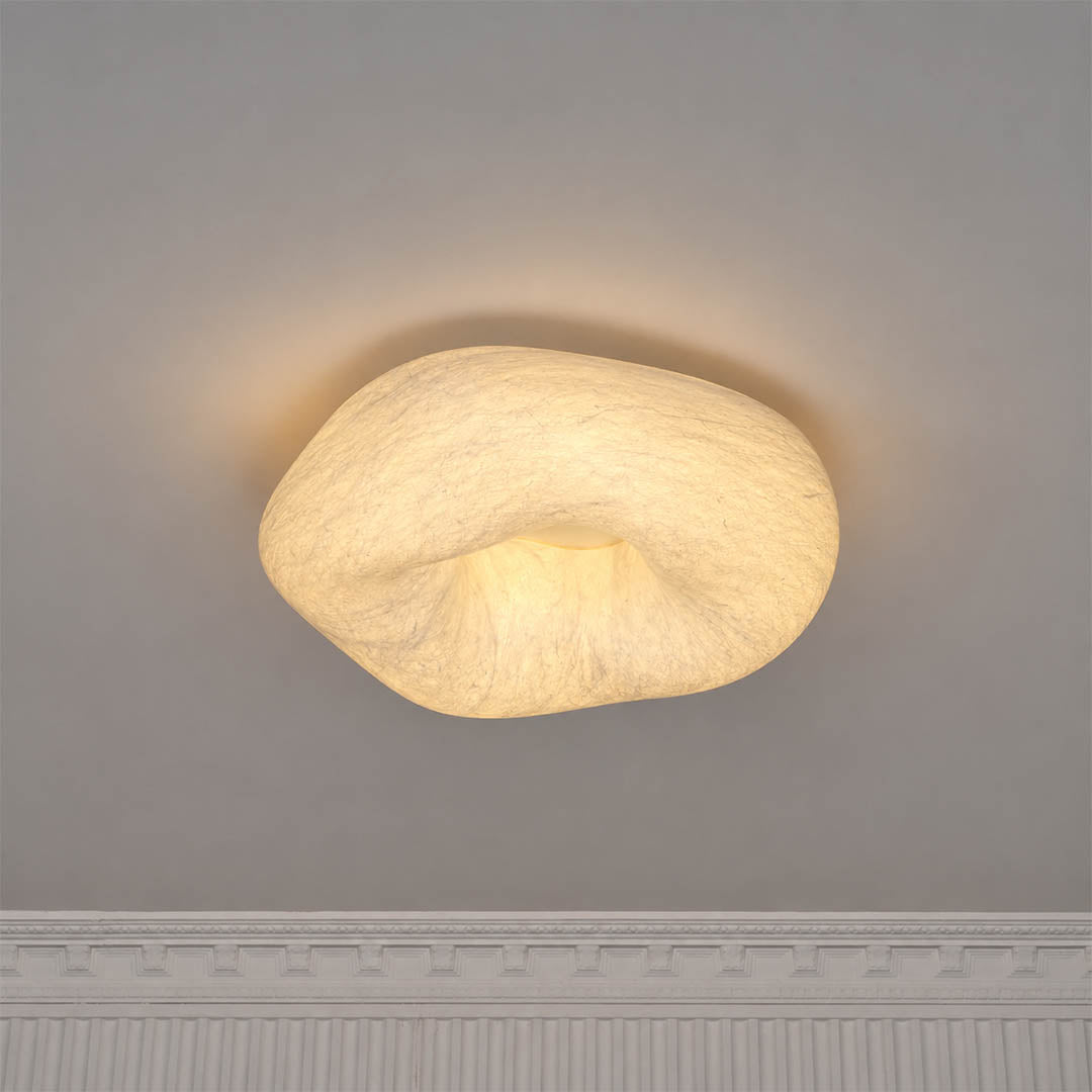 Nimbus Mulberry Silk Cloud Ceiling Lamp