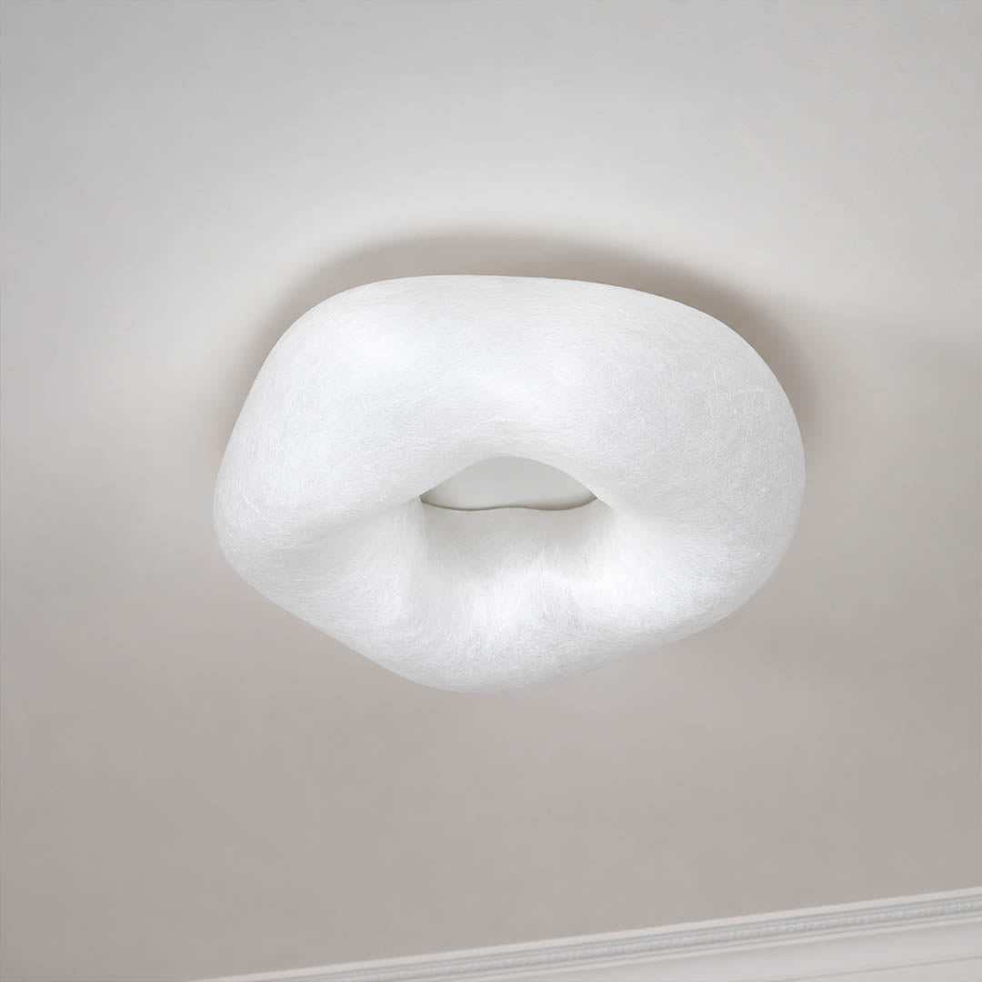 Nimbus Mulberry Silk Cloud Ceiling Lamp