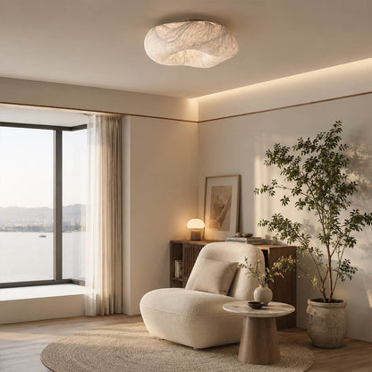 Nimbus Mulberry Silk Cloud Ceiling Lamp