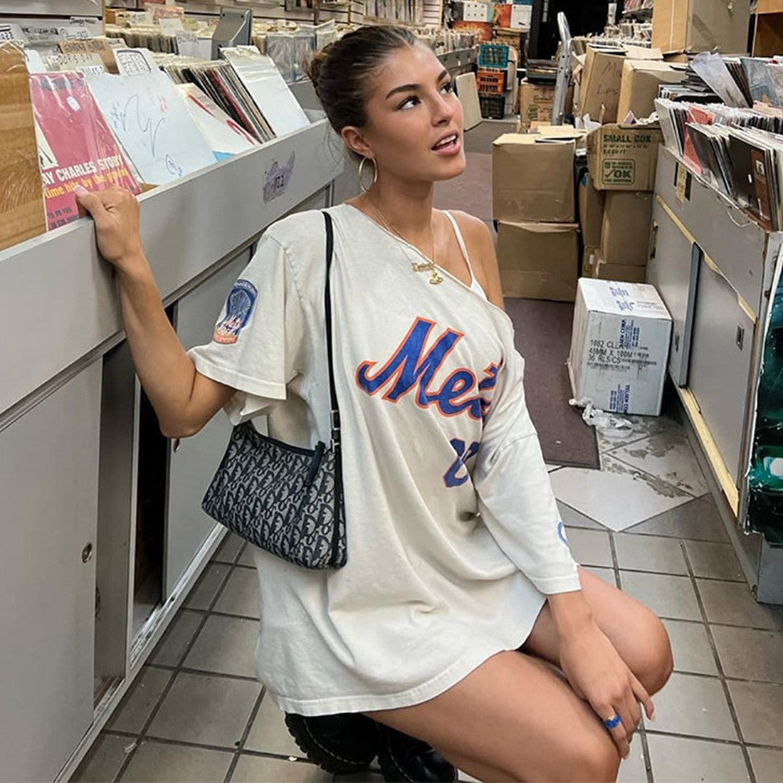 Nyra Street Print Tee