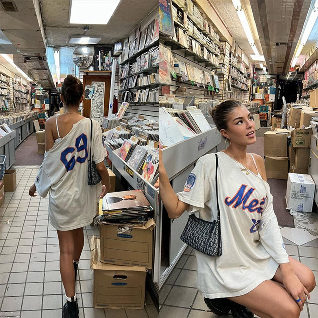 Nyra Street Print Tee