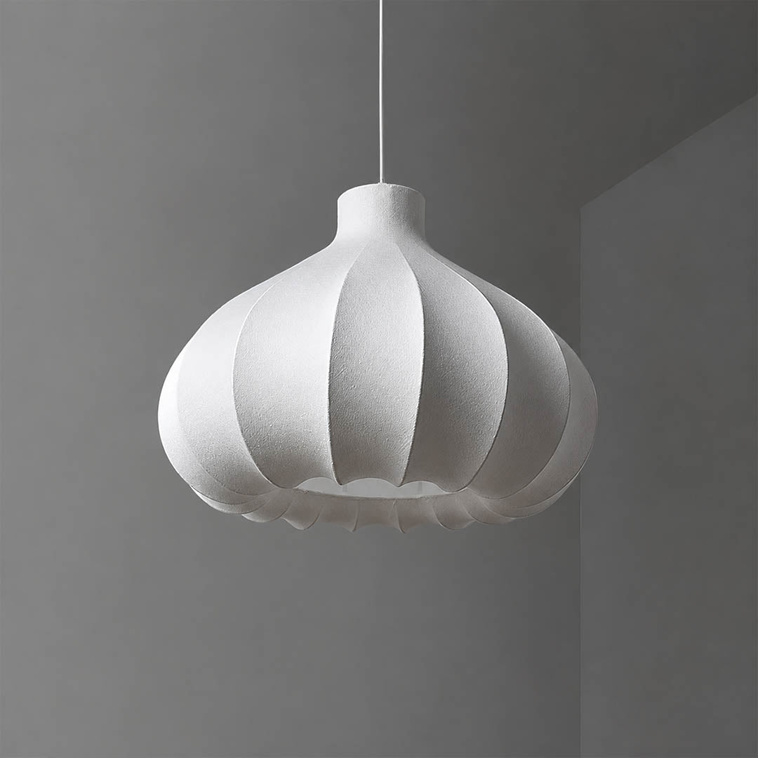 Odalia Silk Drum Pendant Light