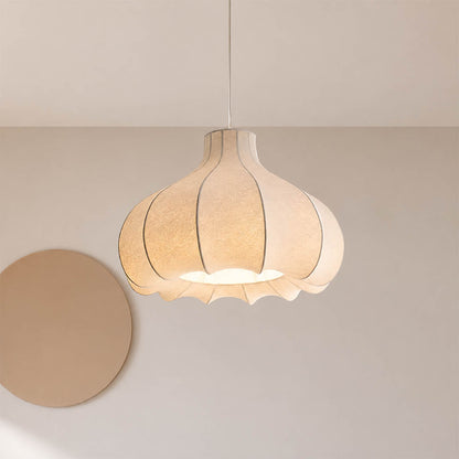 Odalia Silk Drum Pendant Light
