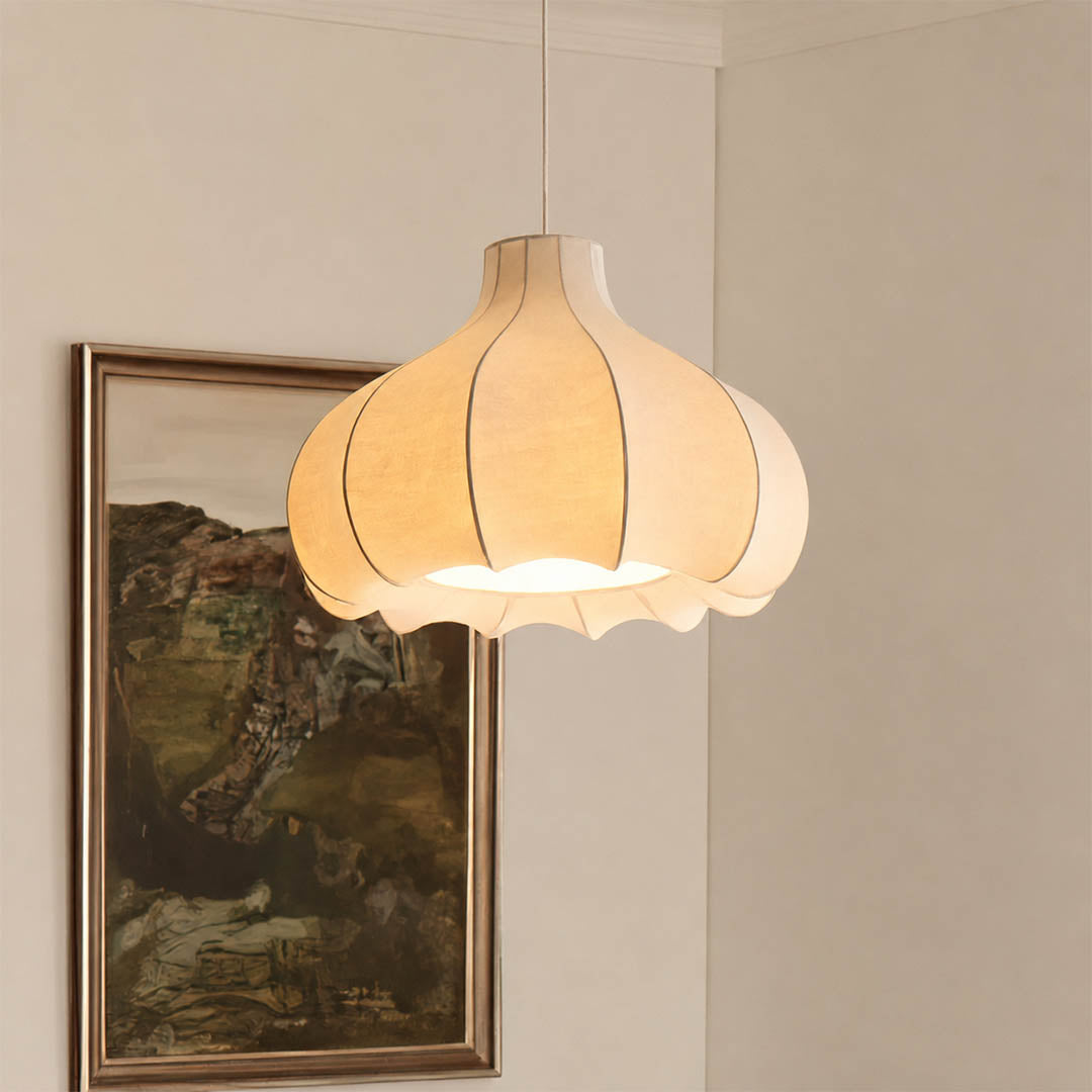 Odalia Silk Drum Pendant Light