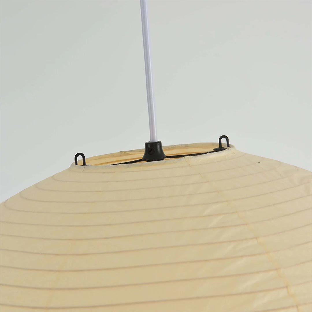 Washi Paper Sphere Pendant Light