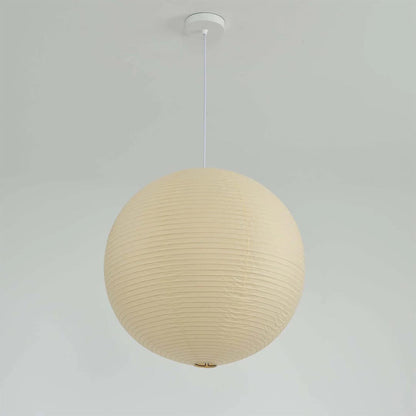 Washi Paper Sphere Pendant Light