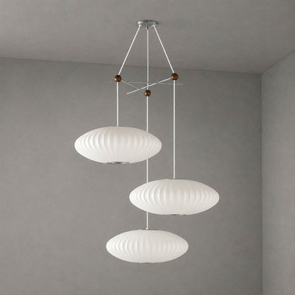 Perla Silk Bubble Cluster Pendant Light