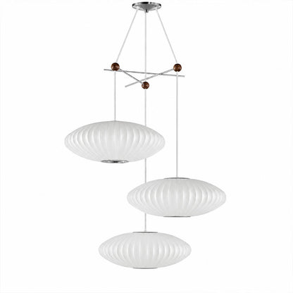 Perla Silk Bubble Cluster Pendant Light