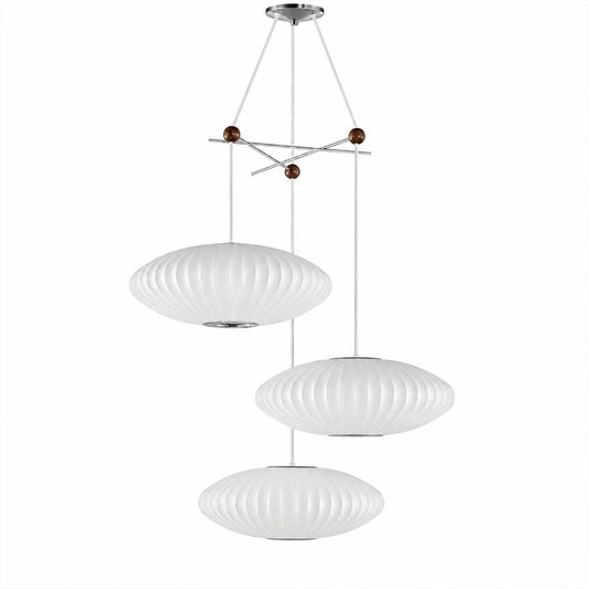 Perla Silk Bubble Cluster Pendant Light