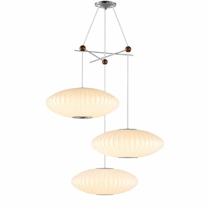 Perla Silk Bubble Cluster Pendant Light