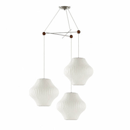 Perla Silk Bubble Cluster Pendant Light
