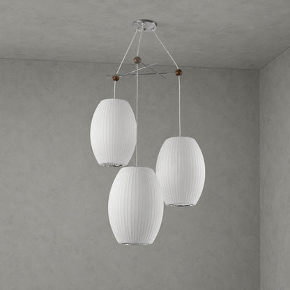 Perla Silk Bubble Cluster Pendant Light
