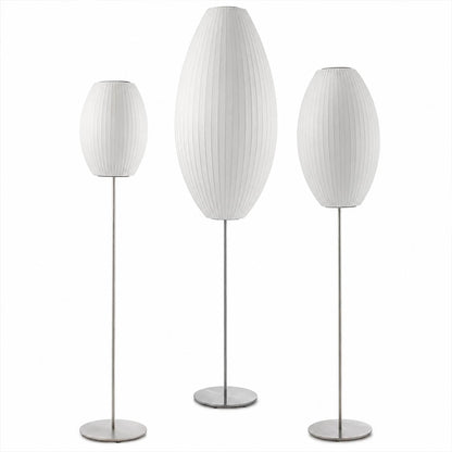 Perla Silk Bubble Floor Lamp