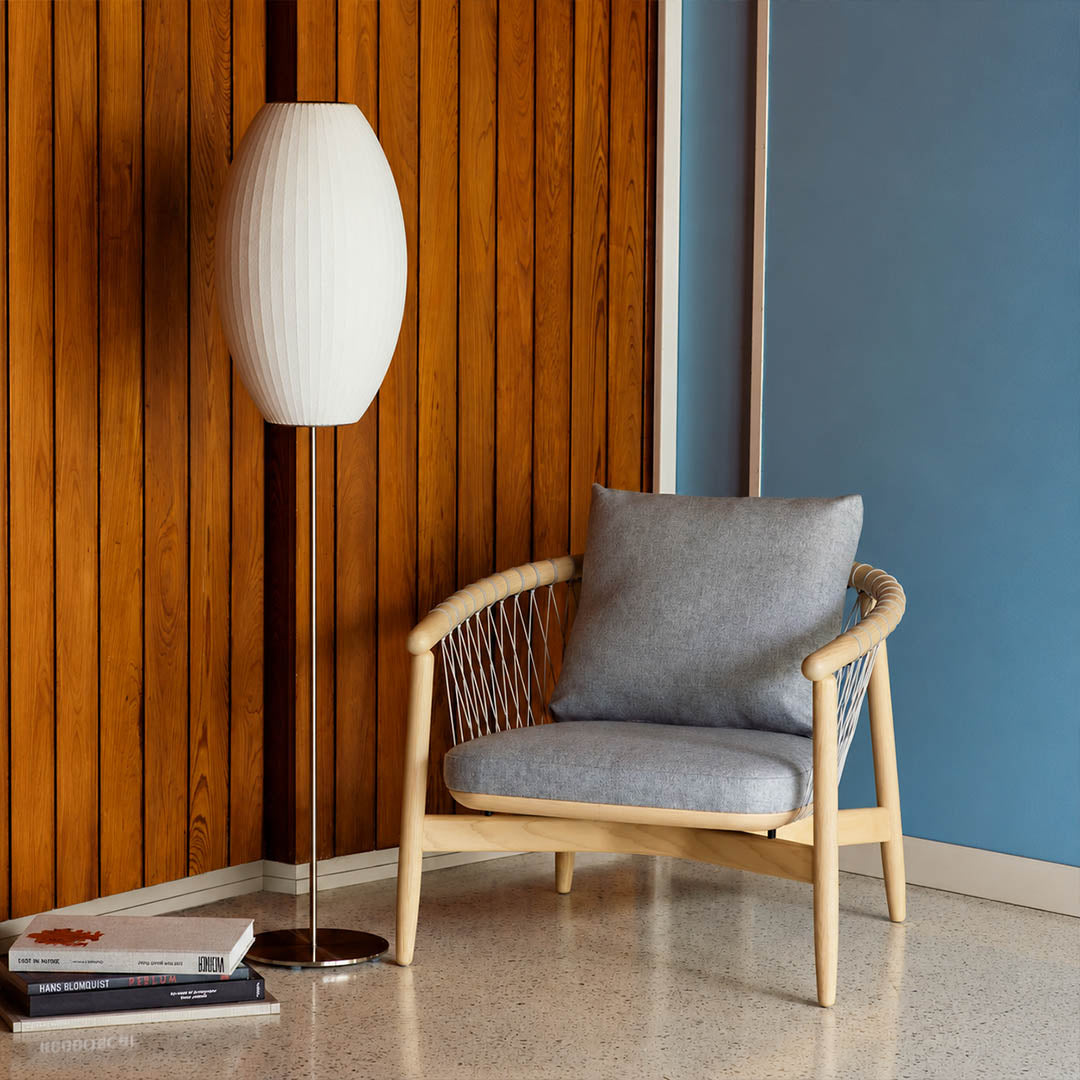 Perla Silk Bubble Floor Lamp