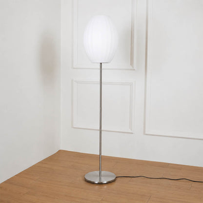 Perla Silk Bubble Floor Lamp