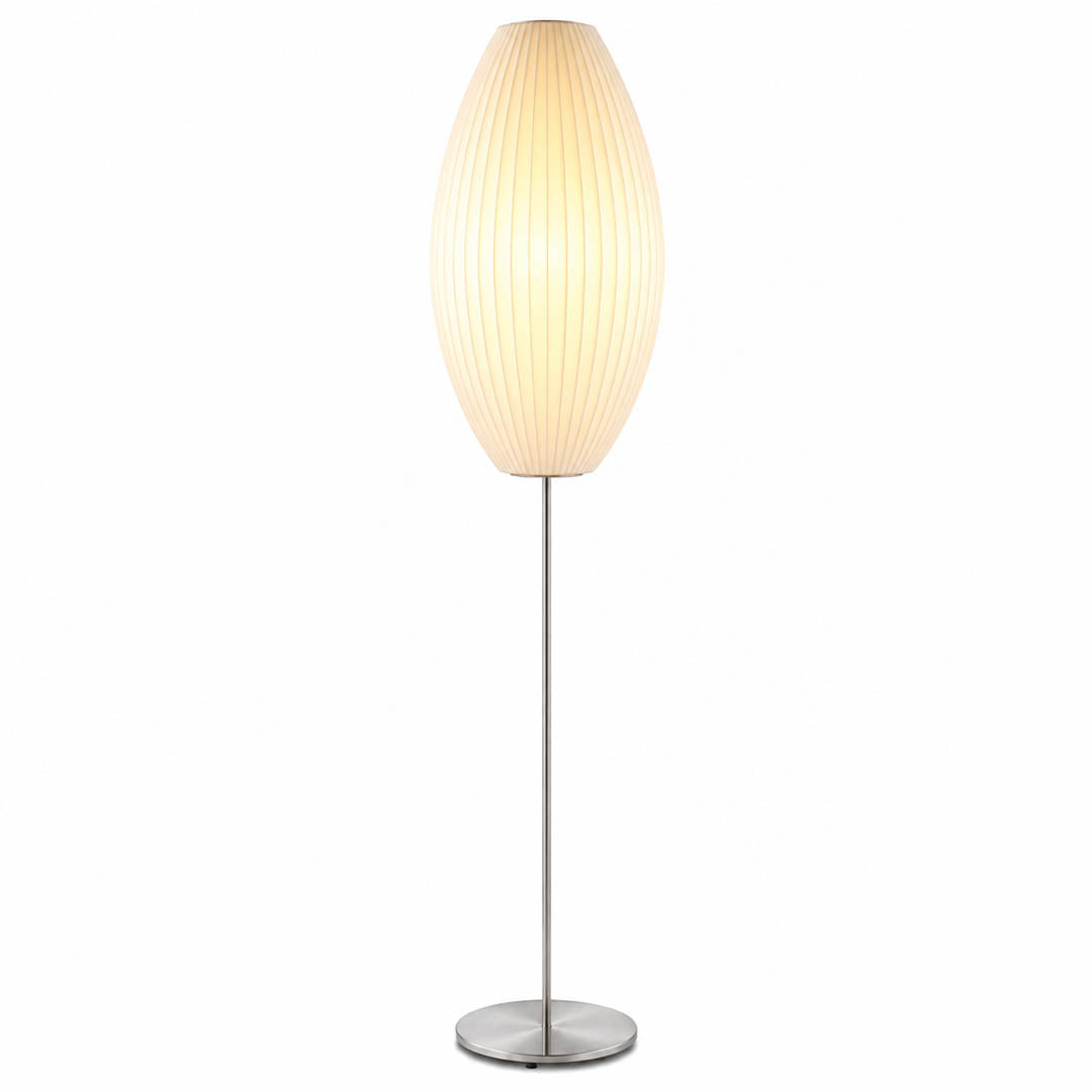 Perla Silk Bubble Floor Lamp