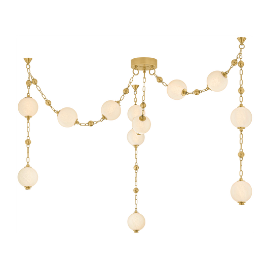Perlenne Cloud Glass Chandelier
